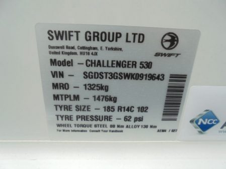 2019 Swift Challenger 530