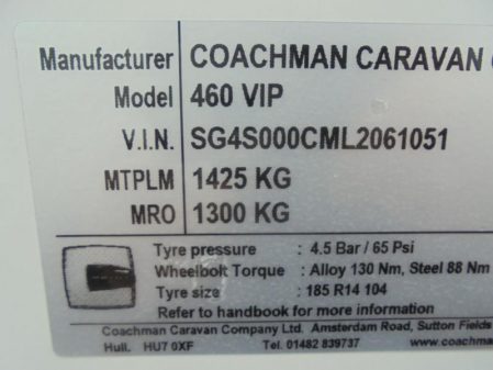 2020 Coachman VIP 460/2