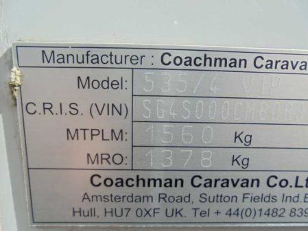 2008 Coachman VIP 535/4