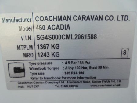 2020 Coachman ACADIA PREMIUM 460/2