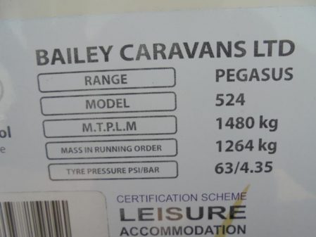 2011 Bailey PEGASUS 524