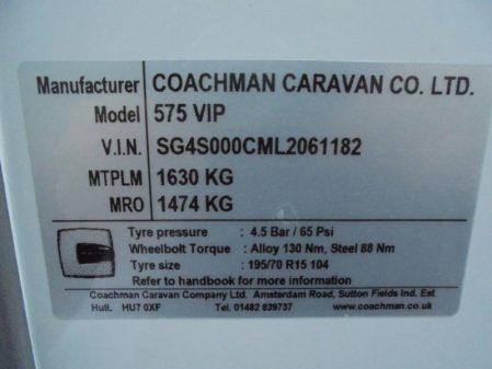 2020 Coachman VIP 575/4