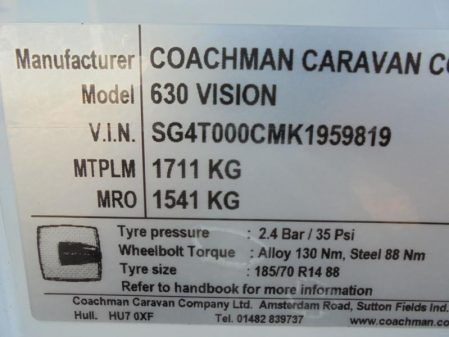 2019 Coachman HIGHLANDER 630/5