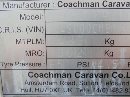 2011 Coachman PASTICHE 470/2