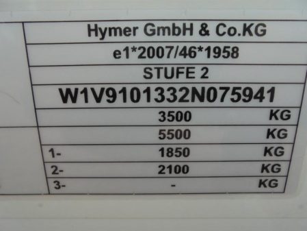 2020 Hymer TRAMP S 685
