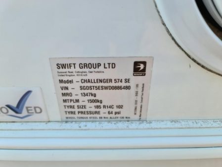 2013 Swift CHALLENGER SE 574