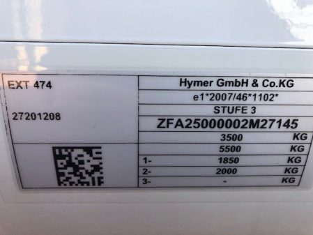 2020 Hymer EXSIS T 474