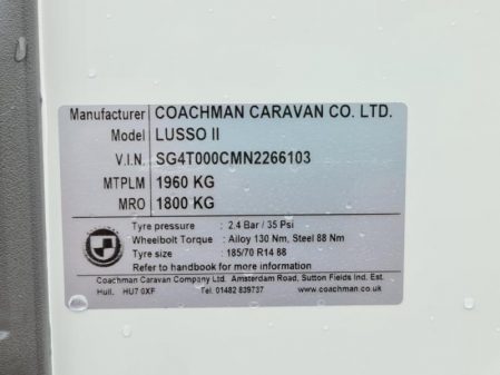 2022 Coachman Lusso II