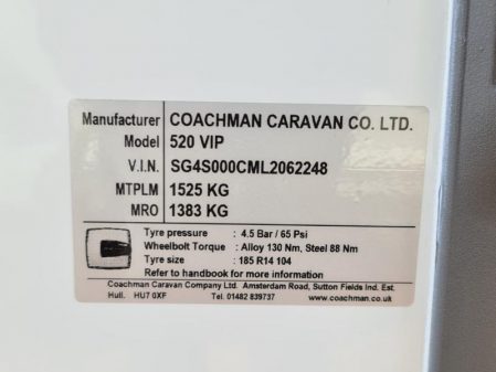 2020 Coachman VIP 520