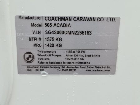 2022 Coachman Acadia 565