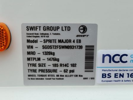 2022 Swift Sprite Major 4EB