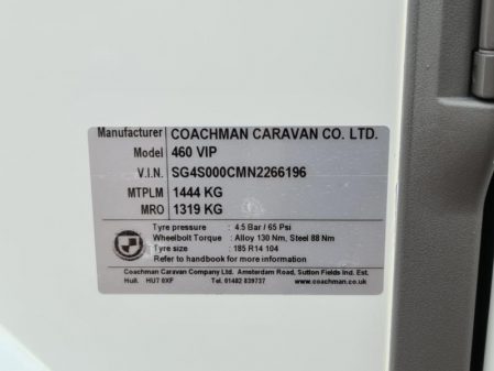 2022 Coachman Vip 460