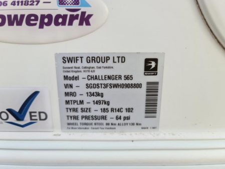 2017 Swift Challenger 565