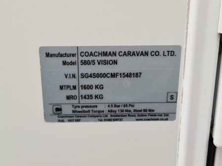 2015 Coachman Highlander 580/5