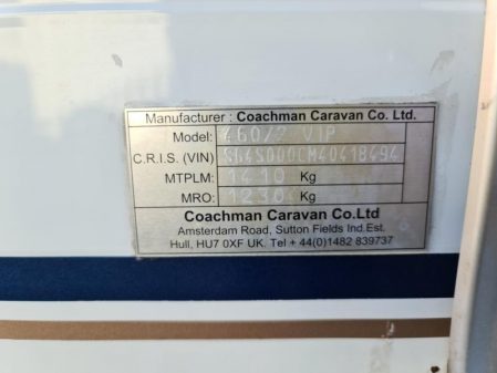 2004 Coachman VIP 460 MOVER ***SPARES OR REPAIRS***