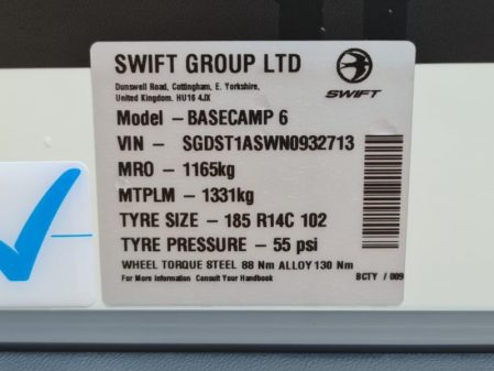 2022 Swift Basecamp 6