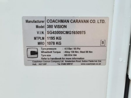 2016 Coachman Highlander 380
Incl Mover
