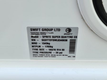 2020 Sprite SUPER QUATTRO EB