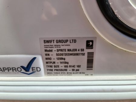 2016 Sprite Major 4 SB
Inc Mover