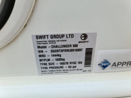 2018 Swift Challenger 590