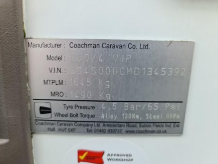 2013 Coachman VIP 560/4