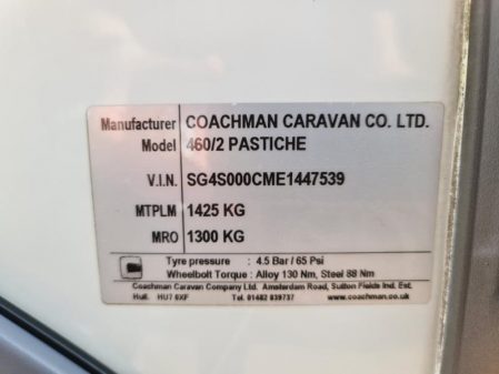 2014 Coachman Pastiche 460