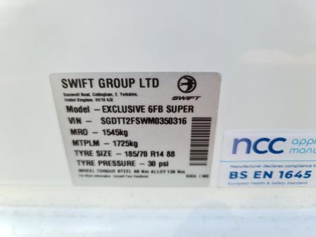 2021 Swift Sprite Exclusive 6FB Super