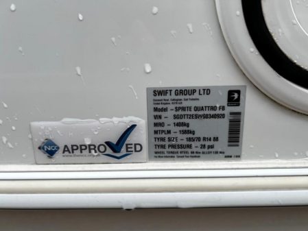 2016 Swift Sprite Quattro FB