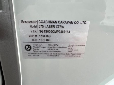 2023 Coachman Laser 575 Xtra
