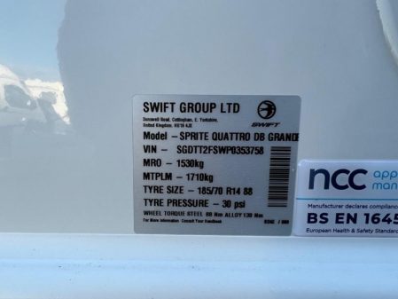 2023 Swift Sprite Quattro DB Grande