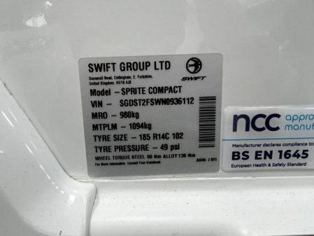 2022 Swift Sprite Compact