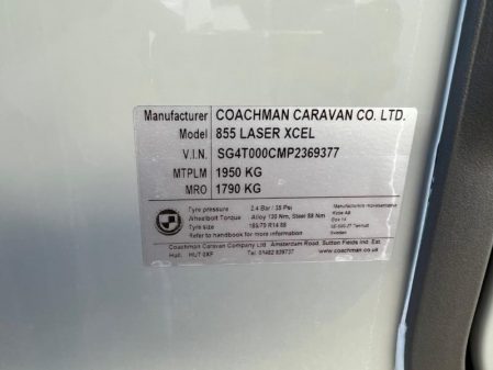 2023 Coachman Laser Xcel 855