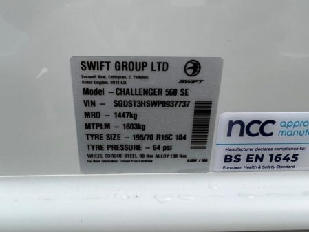 2023 Swift Challenger 560 SE