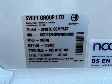 2023 Swift Sprite Compact