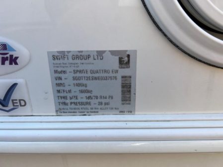 2014 Swift Sprite Quattro EW