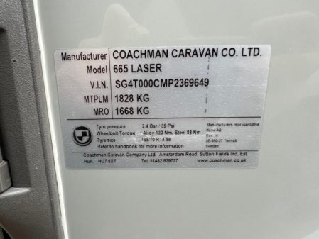 2023 Coachman Laser 665