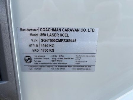 2023 Coachman Laser Xcel 850