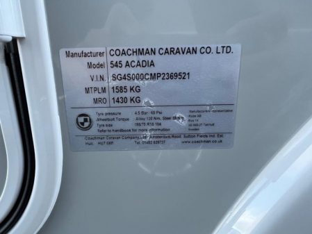 2023 Coachman Acadia 545