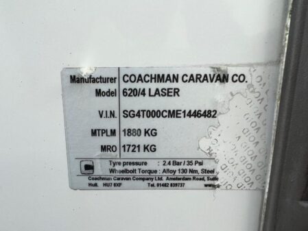 2014 Coachman Laser 620