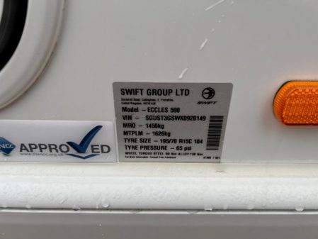 2019 Swift Sterling Eccles 590
