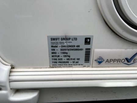 2014 Swift Challenger 480