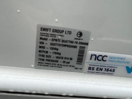 2023 Swift Sprite Quattro FB Grande