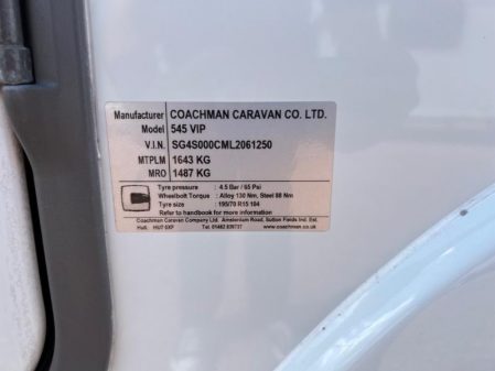 2020 Coachman VIP 545