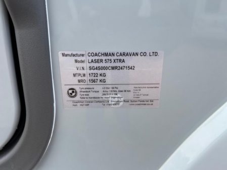 2024 Coachman Laser 575 Xtra