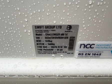 2024 Swift Challenger 580 SE