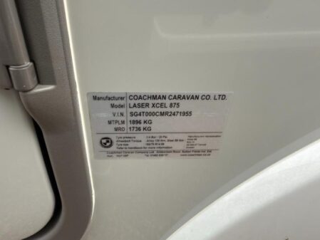 2024 Coachman Laser Xcel 875