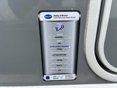 2022 Bailey Phoenix +640
Incl Mover