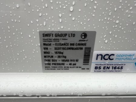2024 Swift Elegance Grande 860