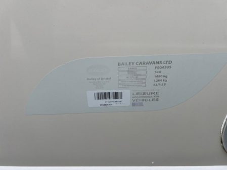 2011 Bailey Pegasus 524