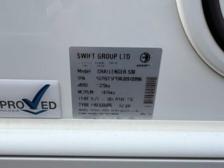 2018 Swift Challenger 530